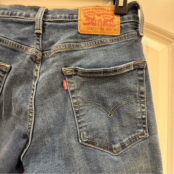 Levi’s 511 Slim Fit Men's Jeans (30x30) - Picture 4 of 7